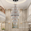 New style white crystal chandelier led pendant light